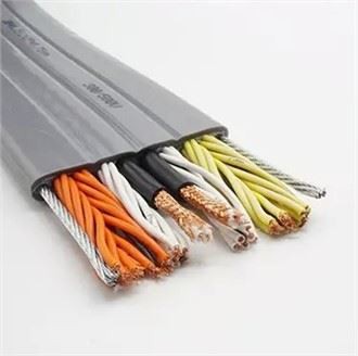Skreddersydd flat kabel for heis